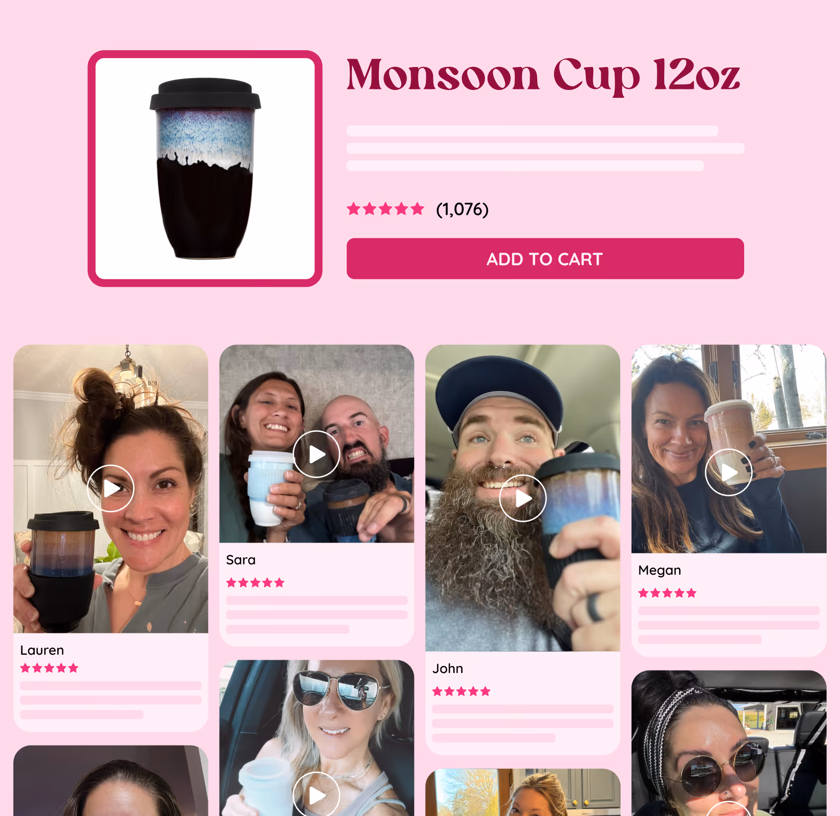 More video reviews on your product pages